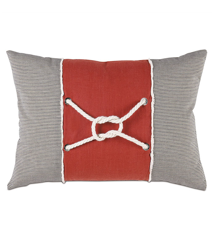 Isle Square Knot Decorative Pillow
