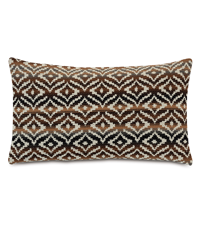 Hancock Decorative Pillow In Brown
