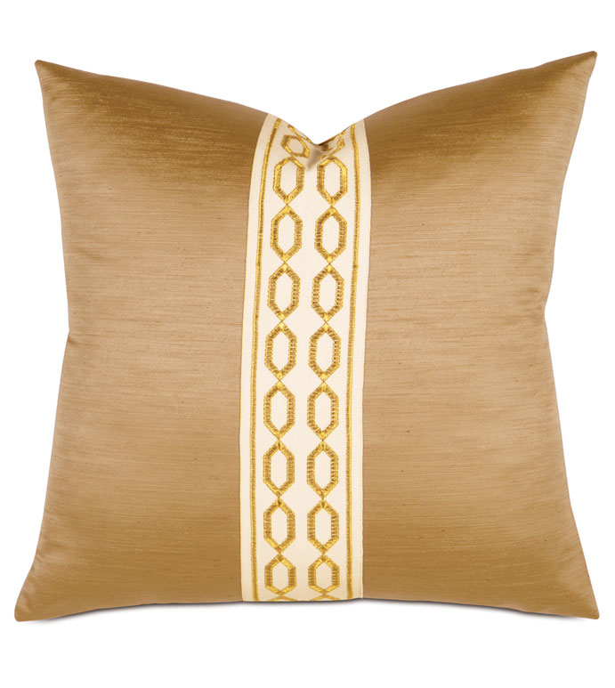 Luxe Faux Silk Decorative Pillow