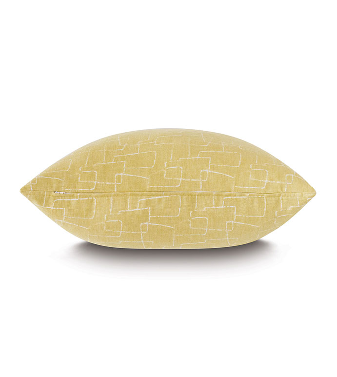 Twin Palms Abstract Decorative Pillow