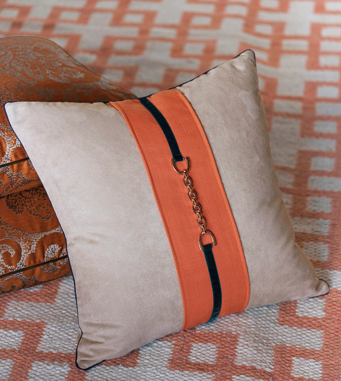 Ladue Accent Pillow In Taupe