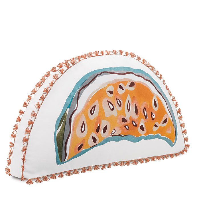 Belize Demilune Decorative Pillow