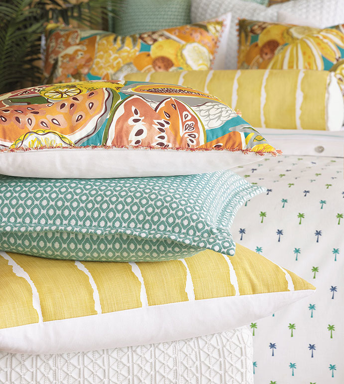 Belize Birdseye Decorative Pillow