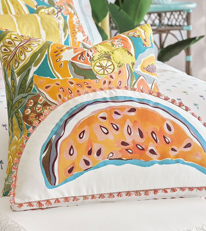 Belize Tropical Decorative Pillow