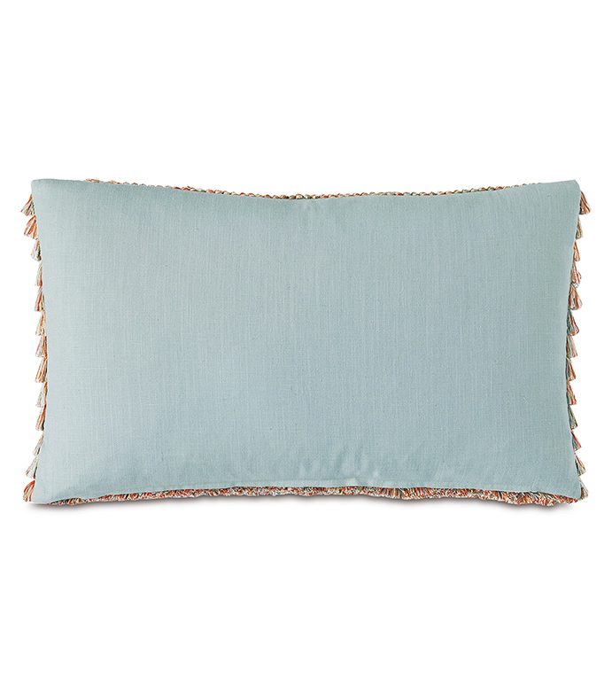 Bimini Brush Fringe Decorative Pillow