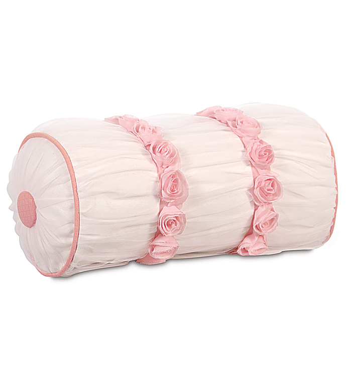 Tulle Ruched Bolster