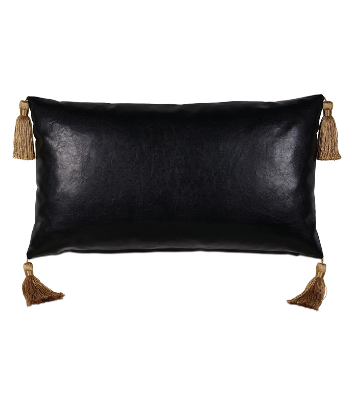 Roxanne Faux Leather Decorative Pillow