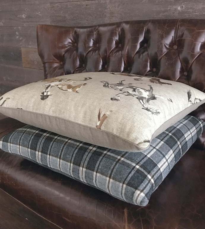 Elgin Slate Decorative Pillow