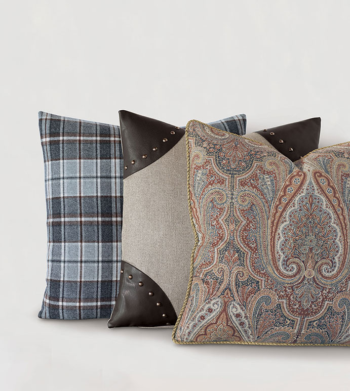 Elgin Slate Decorative Pillow