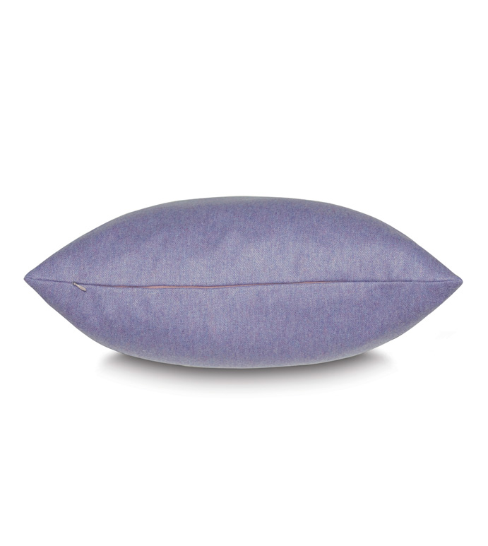 Vincent Textured Decorative Pillow In Lilac