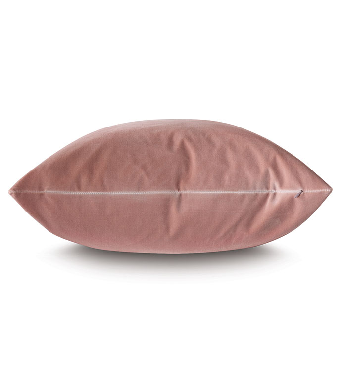 Uma Velvet Decorative Pillow In Pink