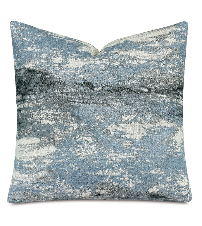 Fossil Decorative Pillow In Azure