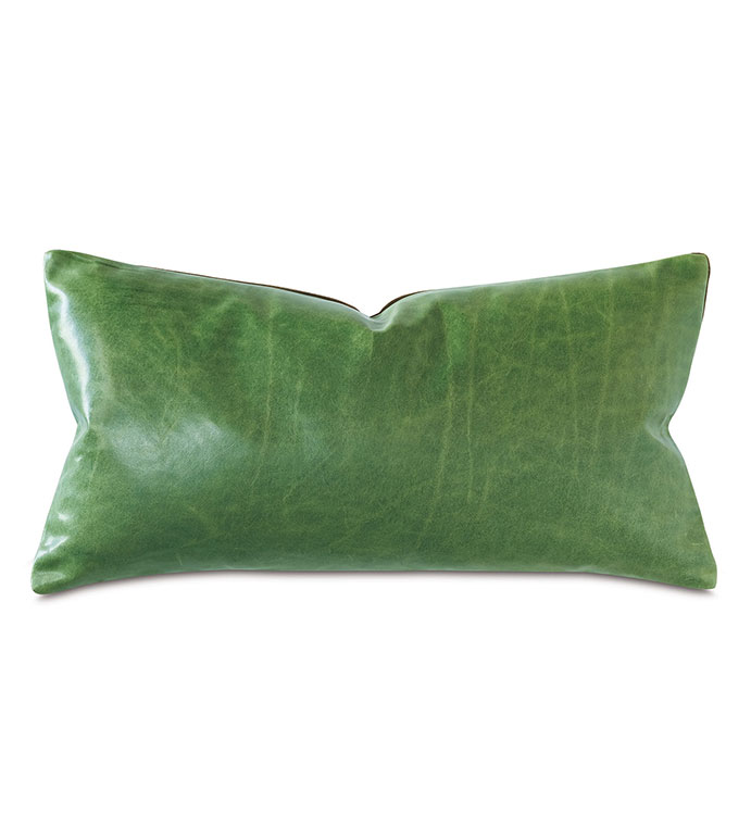 Tudor Decorative Pillow In Kelly Green