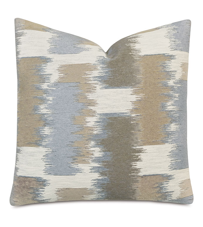 Shea Woven Decorative Pillow in Taupe