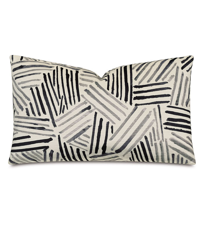 Giacometti Brush Strokes Decorative Pillow