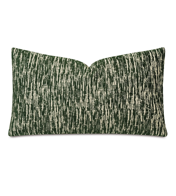 Carlton Woven Decorative Pillow In Forest