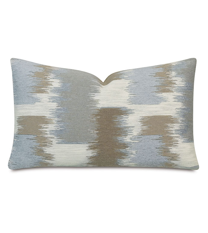 Shea Woven Decorative Pillow In Taupe