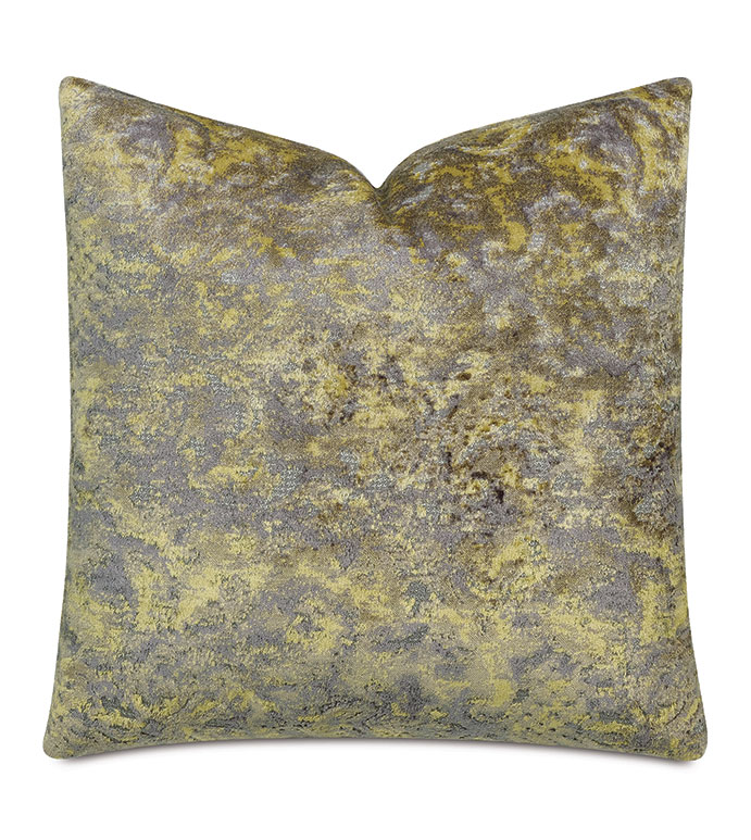 Byzantine Velvet Decorative Pillow In Amethyst