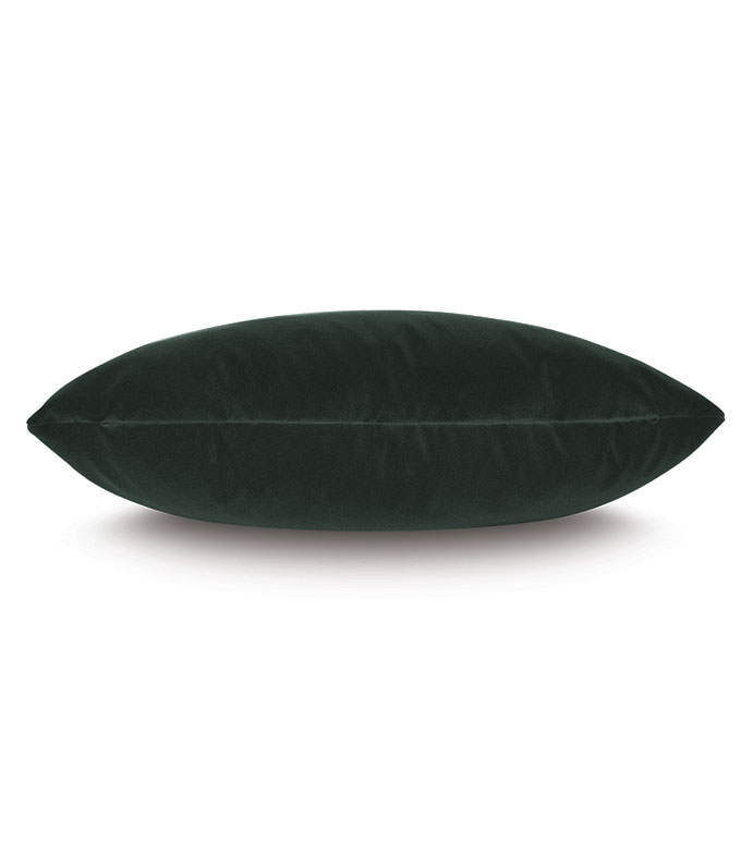 Uma Velvet Decorative Pillow in Emerald