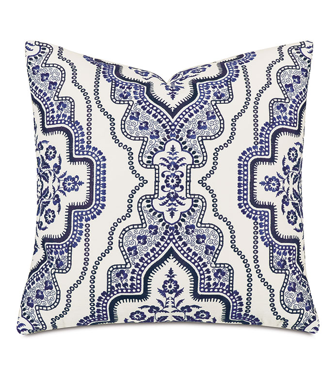 Dinah Embroidered Decorative Pillow