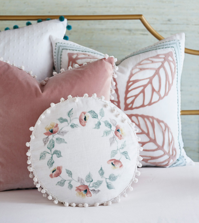 Adare Manor Velvet Decorative Pillow