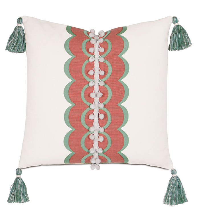 Bingham Tassel Decorative Pillow