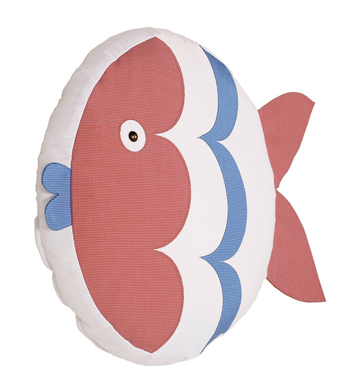Pez Fish Decorative Pillow (Right)