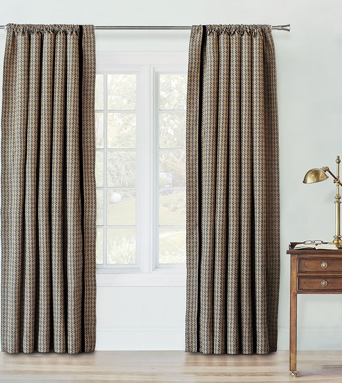 Powell Houndstooth Curtain Panel