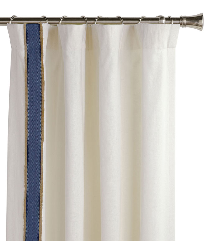 Filly White Curtain Panel