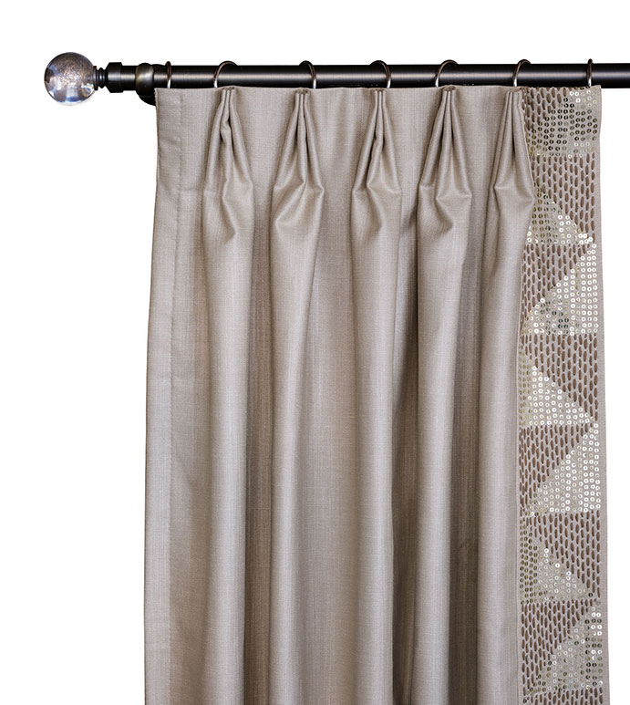 Teryn Sequined Curtain Panel