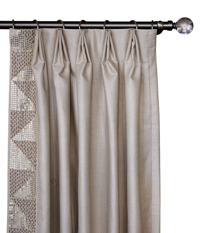 Teryn Sequined Curtain Panel
