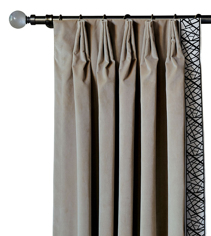 Maddox Velvet Curtain Panel