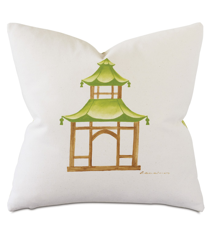 Dublin Pagoda Decorative Pillow