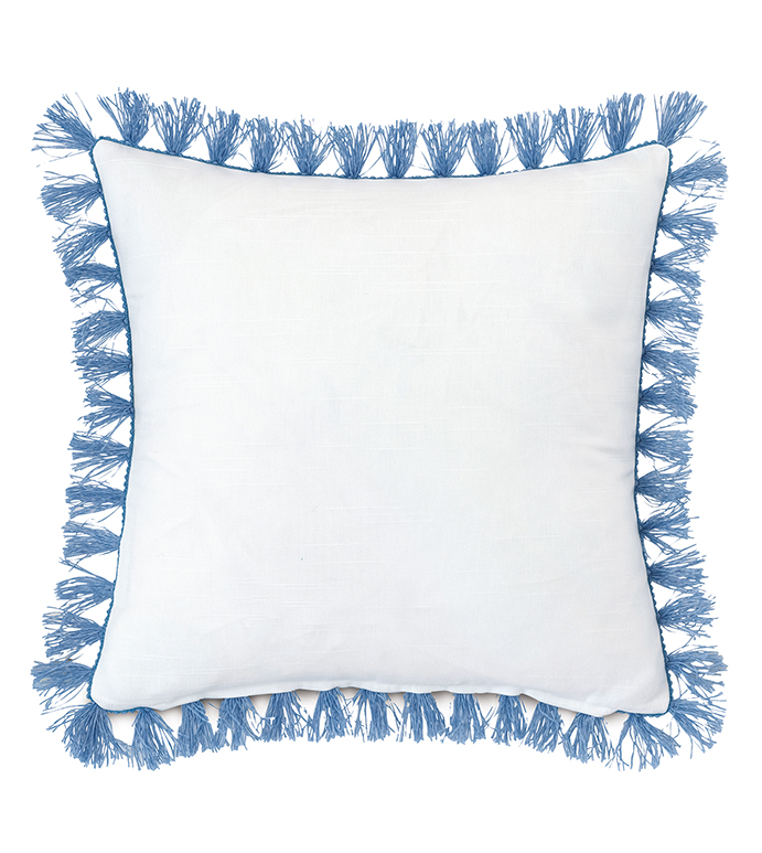 Castaway Handpainted Decorative Pillow