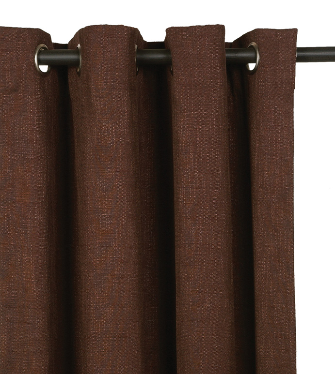 Haberdash Chestnut Curtain Panel