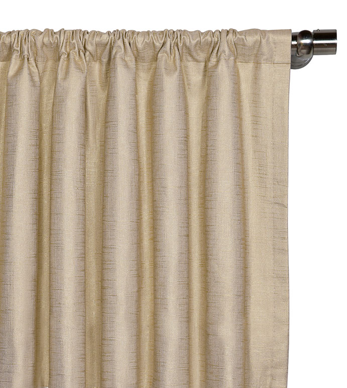 Reflection Gold Curtain Panel