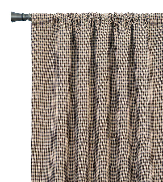 Aiden Houndstooth Curtain Panel