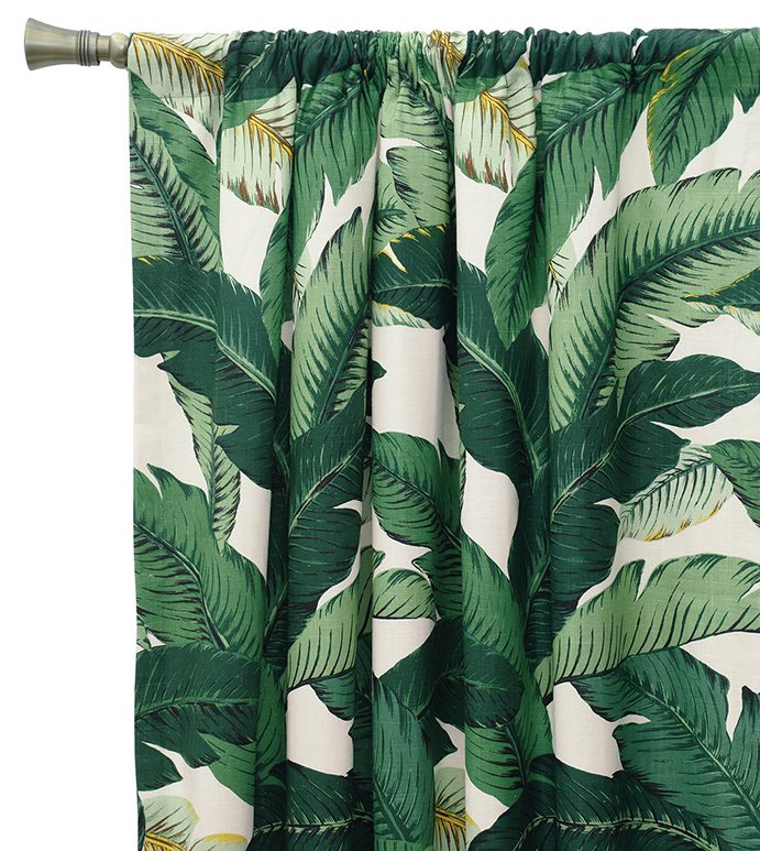 Lanai Palm Curtain Panel