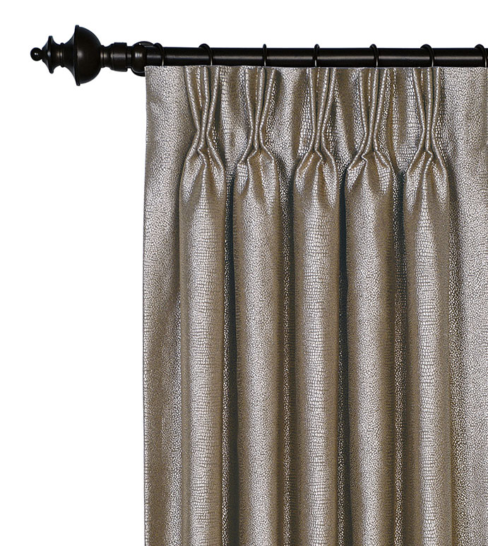 Monet Metallic Curtain Panel