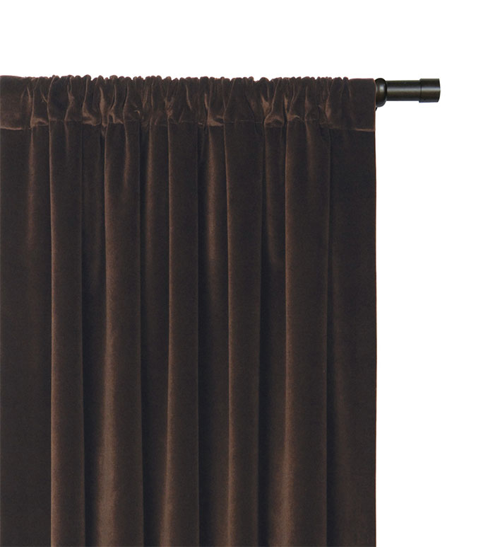 Jackson Brown Curtain Panel