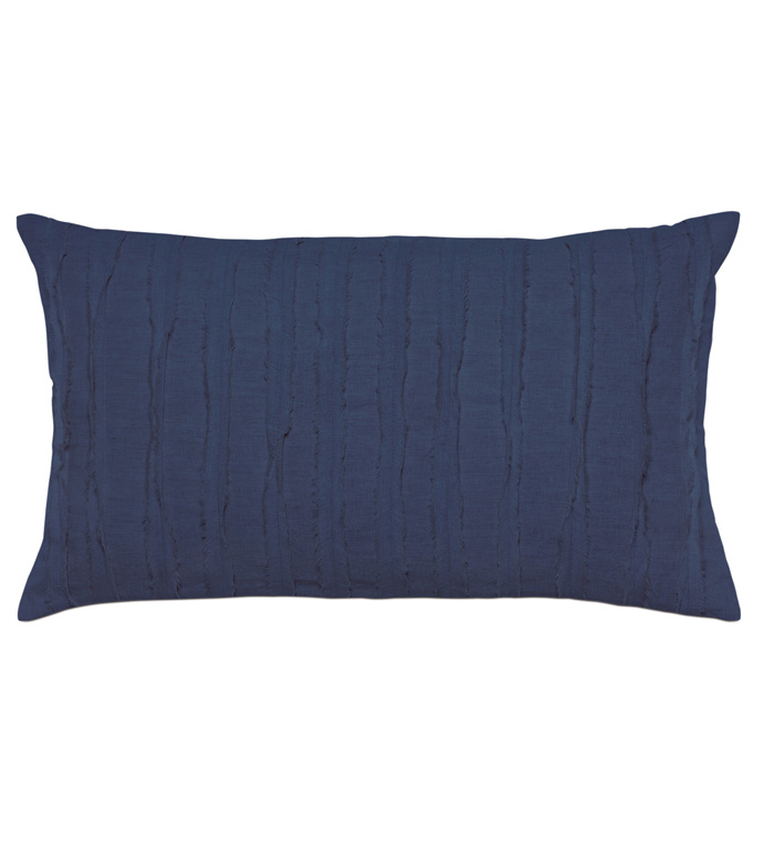 Shiloh Indigo Oblong Decorative Pillow