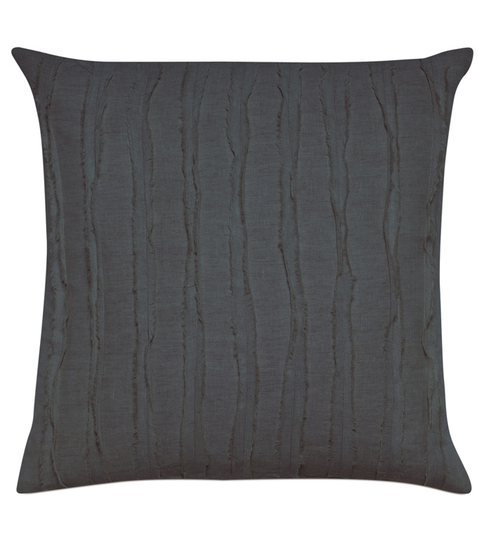 Shiloh Charcoal Square Decorative Pillow