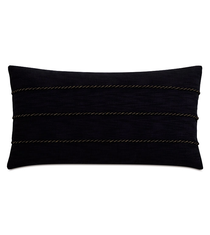 DOMINIQUE WELTED DECORATIVE PILLOW