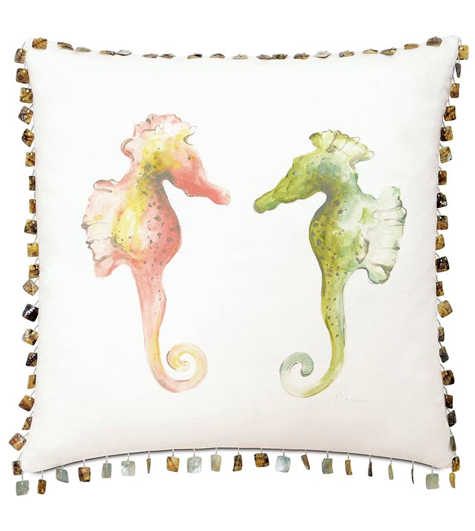 Hand-Painted Seahorses