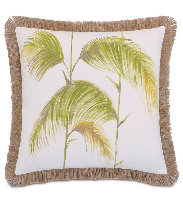 Hand-Painted Palm Leaves