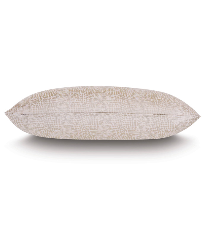 Teryn Faux Snakeskin Decorative Pillow