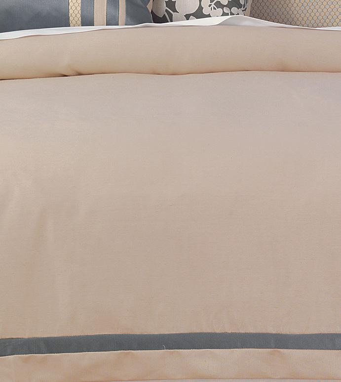 Witcoff Taupe Duvet Cover