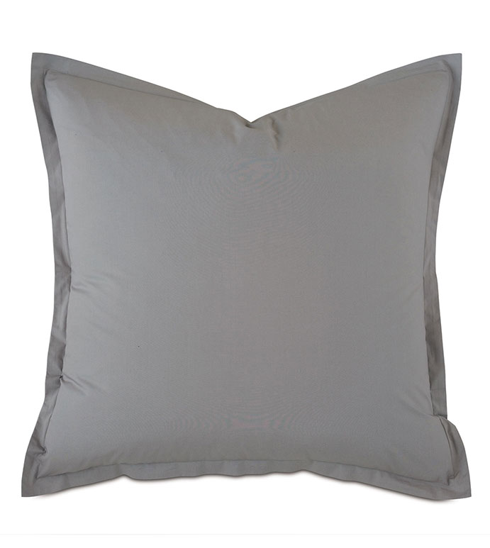 Vail Percale Euro Sham In Heather