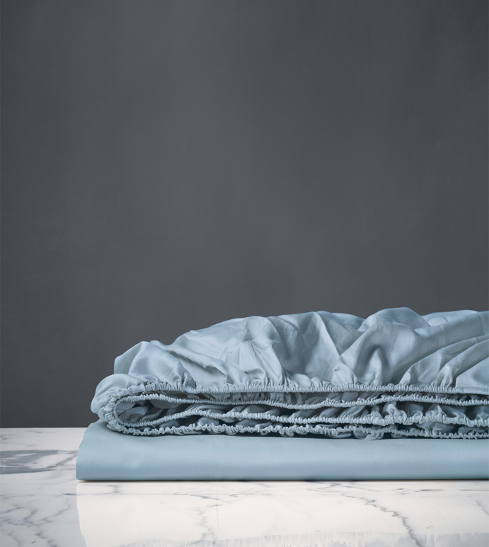 Nuvola Luxe Azure Fitted Sheet