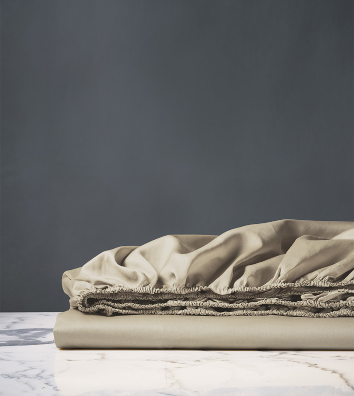 Nuvola Luxe Sable Fitted Sheet
